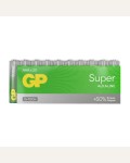 Батарейки GP Super, AAA (LR03, 24А), алкалиновые, мизинчиковые