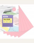 Бумага цветная для офисной печати 100 листов, А4, розовый 