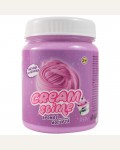 Слайм Cream-Slime, фиолетовый, с ароматом йогурта, 250г
