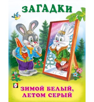 Зимой белый, летом серый. Загадки для малышей