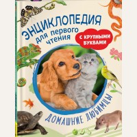 Чернецов-Рождественский С. Домашние любимцы. Энциклопедия для первого чтения с крупными буквами