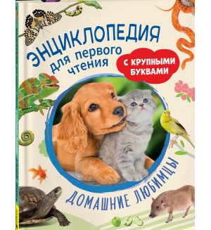 Чернецов-Рождественский С. Домашние любимцы. Энциклопедия для первого чтения с крупными буквами