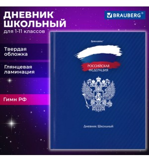 Дневник 1-11 класс 40 листов (твердый) 