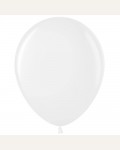 Воздушный шар, М12/30см, пастель, белый