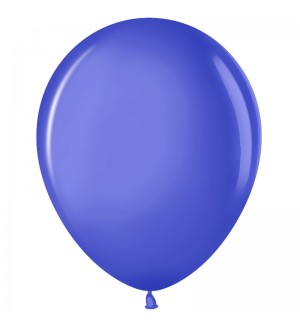 Воздушный шар, М12/30см, пастель, синий