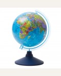 Глобус Земли политический, 21см, на круглой подставке