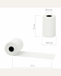 Чековая лента термо 57*35*12 (17м), 48г/м2 термослой наружу (Brauberg)