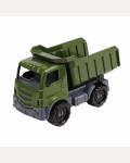 Игрушка. Машинка самосвал военный 