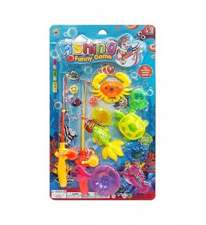 Игровой набор. Рыбалка, 10 предметов