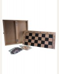 Шахматы деревянные в коробке, 34х17х3.5 см