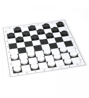 Настольная игра. Шашки, поле 29*29см