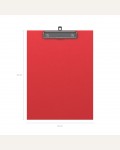 Планшет с зажимом А4, 2000мкм, пластик, красный "Standard" (Erich Krause)