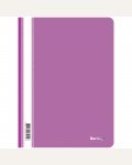 Папка-скоросшиватель А4, 180мкм, фиолетовая., с прозр. верхом (Berlingo)