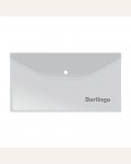 Папка-конверт на кнопке C6, 180мкм, матовая (Berlingo)