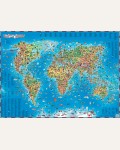 Карта мира для детей. Карта в пластике