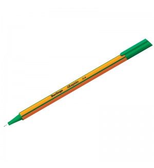 Ручка капиллярная зеленая, 0,4мм 