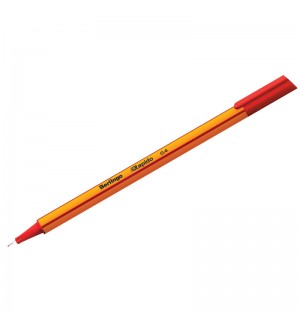 Ручка капиллярная красная, 0,4мм 