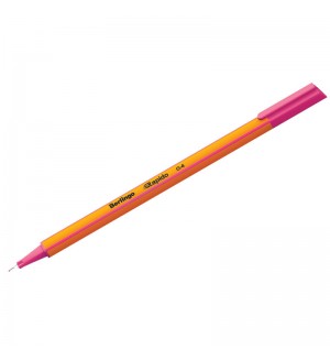 Ручка капиллярная розовая, 0,4мм 