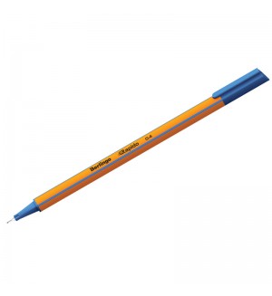 Ручка капиллярная синяя, 0,4мм 