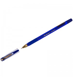 Ручка шариковая синяя, 0,7мм 