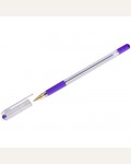 Ручка шариковая фиолетовая, 0,5мм 