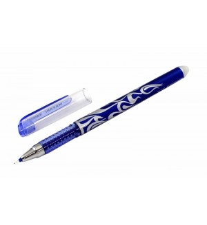 Ручка пиши-стирай гелевая синяя, 0,5мм "Presto" (Mazari)