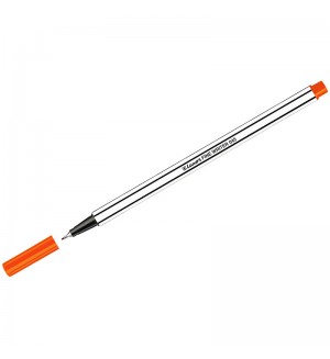 Ручка капиллярная оранжевая, 0,8мм 