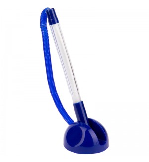Ручка шариковая настольная синяя, 0,7мм 