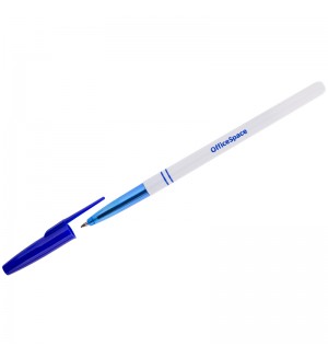 Ручка шариковая синяя, 0,7мм (OfficeSpace)