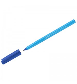 Ручка шариковая синяя, 0,7мм, голубой корпус 