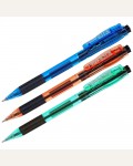 Ручка автоматическая шариковая синяя, 0,7мм, грип, ассорти "Joy Neon tinted" (Cello)