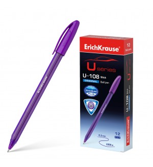 Ручка шариковая фиолетовая 1,0мм 