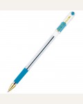 Ручка шариковая светло-синяя, 0,5мм 