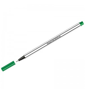 Ручка капиллярная зеленая, 0,8мм 