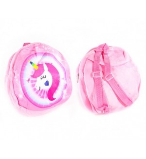Рюкзак детский 33*28 см "Единорожка", розовый