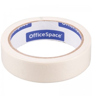 Клейкая лента малярная 25мм*25м (OfficeSpace)