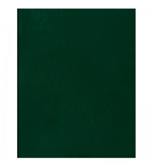 Тетрадь 96 листов, А4, клетка, бумвинил, зеленый (BG)