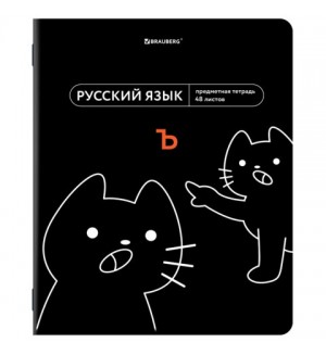 Тетрадь предметная 48 листов, А5, линия,TWIN-лак 