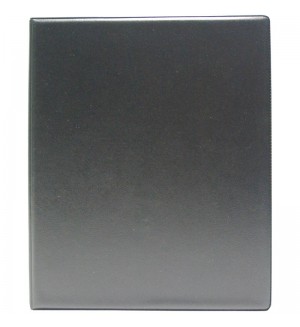 Тетрадь на кольцах 240 листов, А5, клетка (3 блока), обл. ПВХ, черный (ArtSpace)