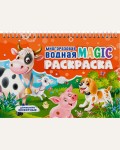 Раскраска. Домашние животные. Многоразовая водная magic-раскраска