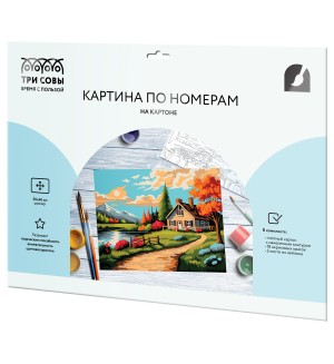 Картина по номерам 30*40 см 