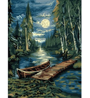 Картина по номерам 30*40см 